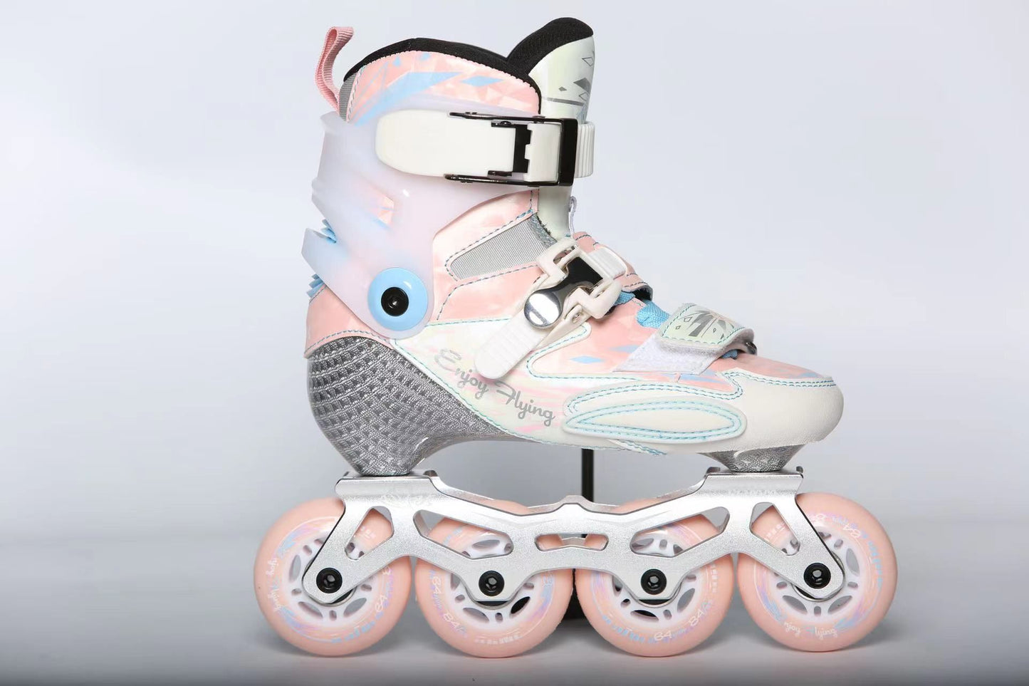 ACTION Colour Carbon Inline Skates-Pink