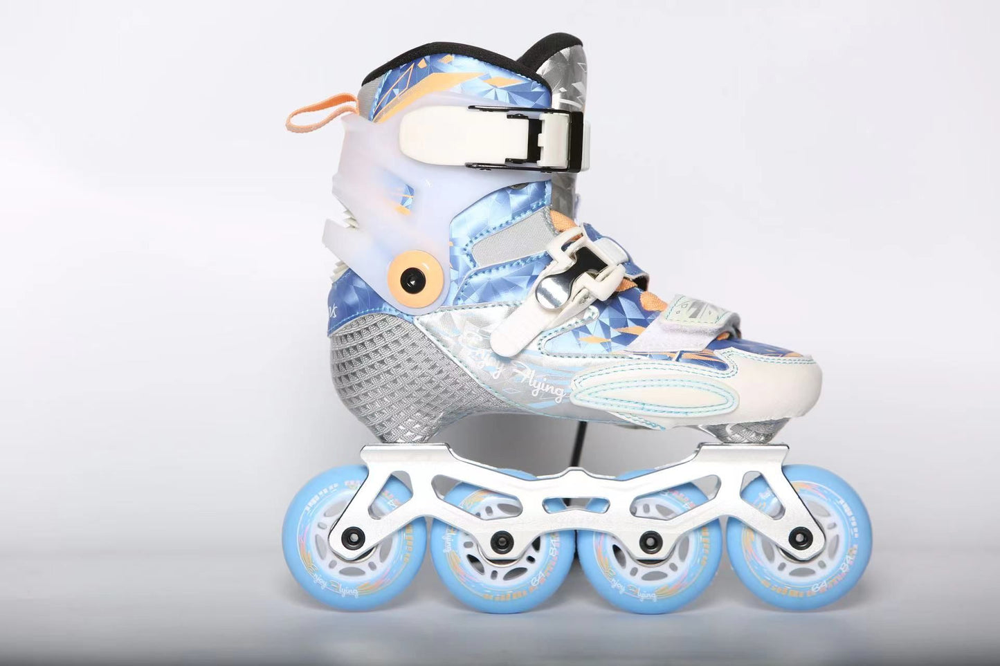 ACTION Colour Carbon Inline Skates-Blue