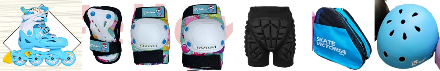 Beginners Equipment Combo (Helmet+Better protective gear)