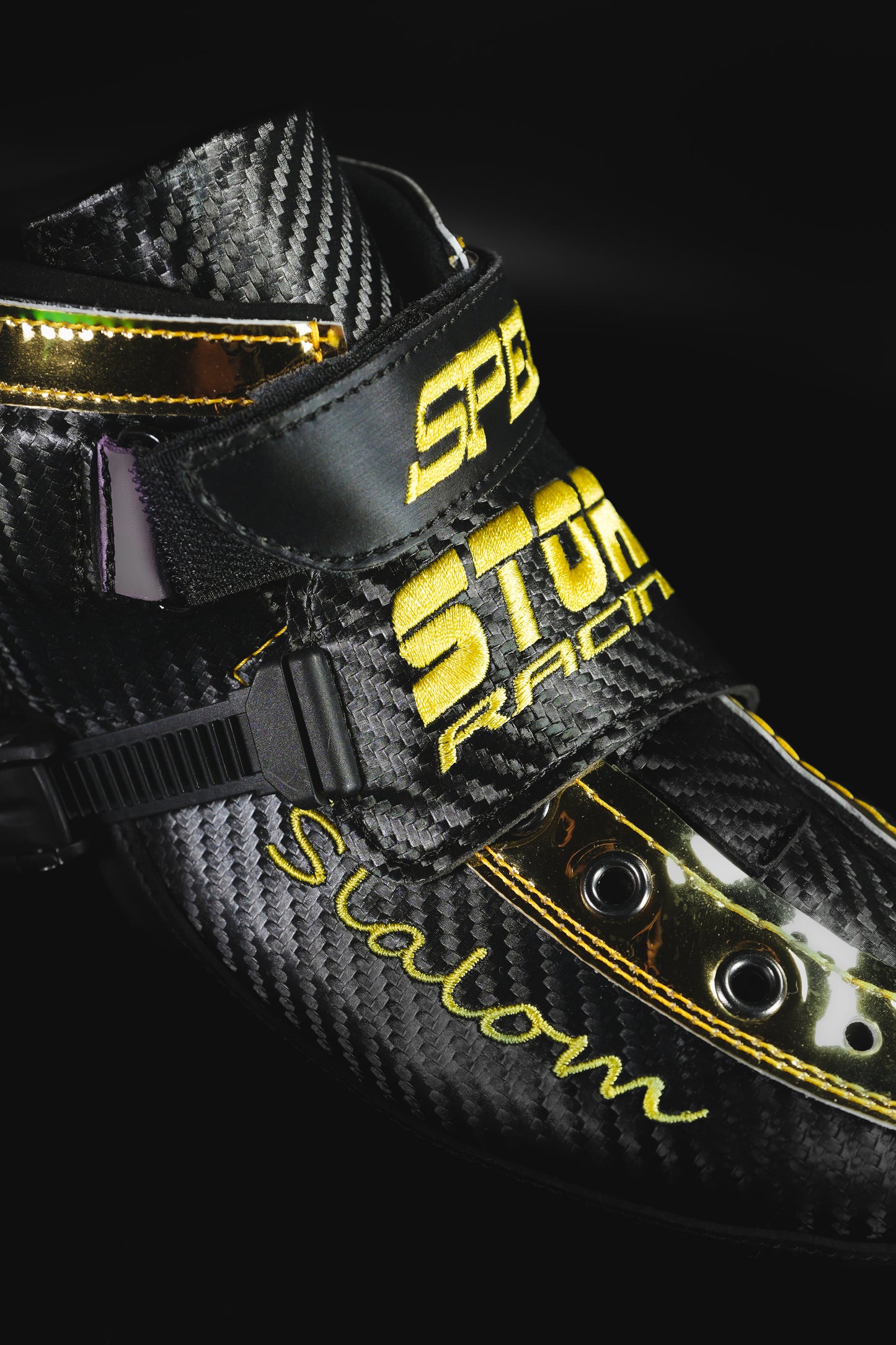 Storm T1 Speed Slalom Boot-Black Gold