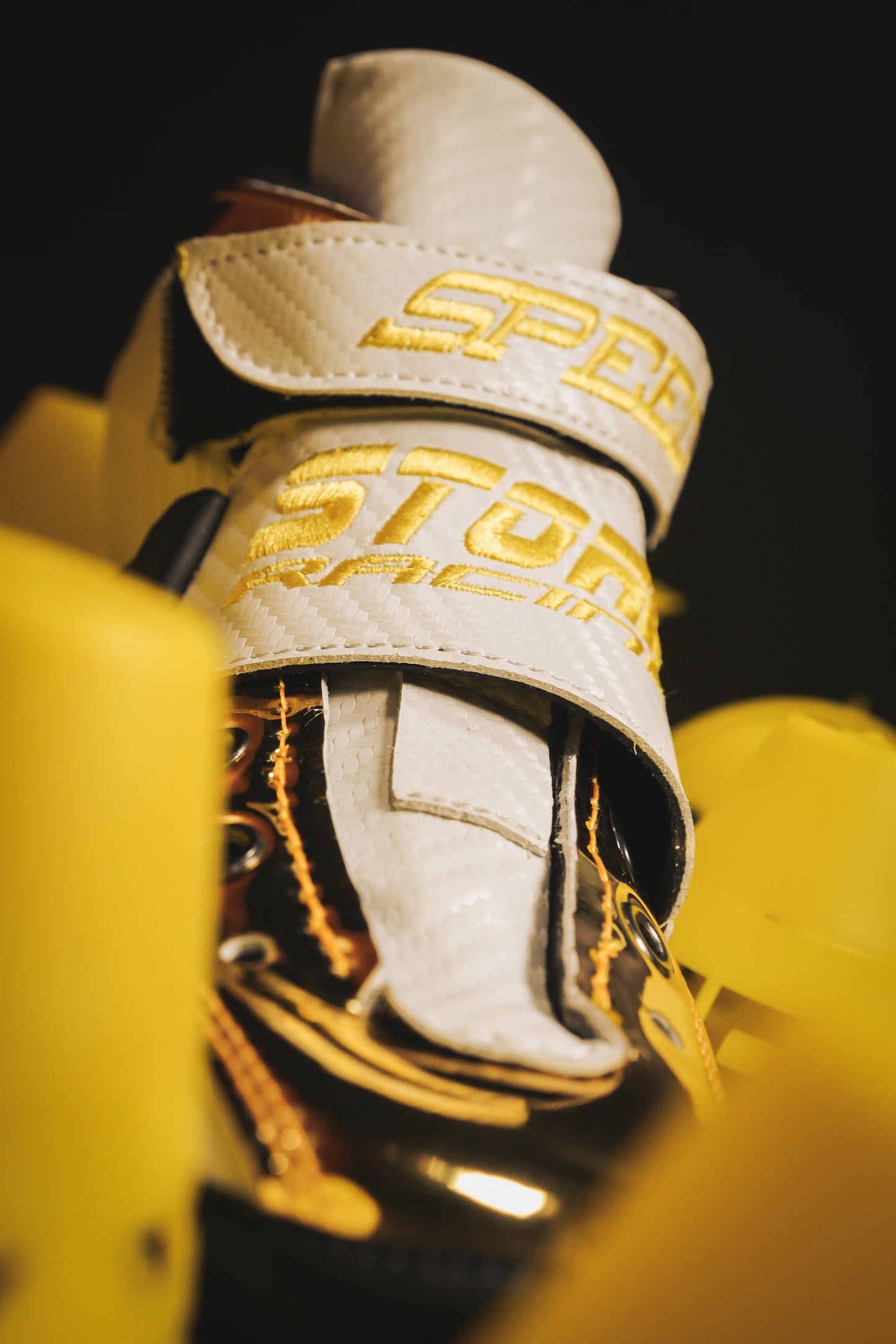Storm T1 Speed Slalom Boot-White Gold
