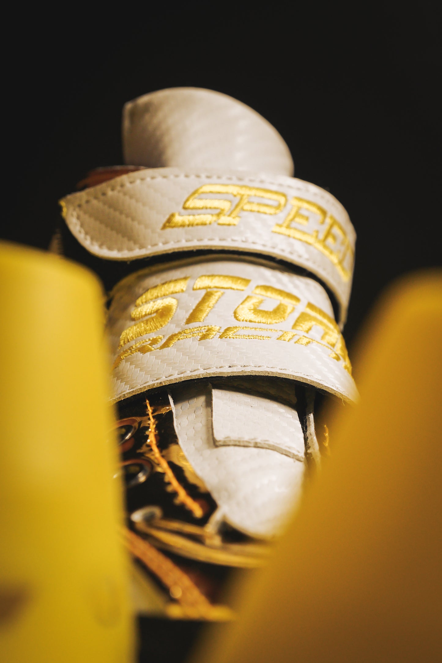 Storm T1 Speed Slalom Boot-White Gold