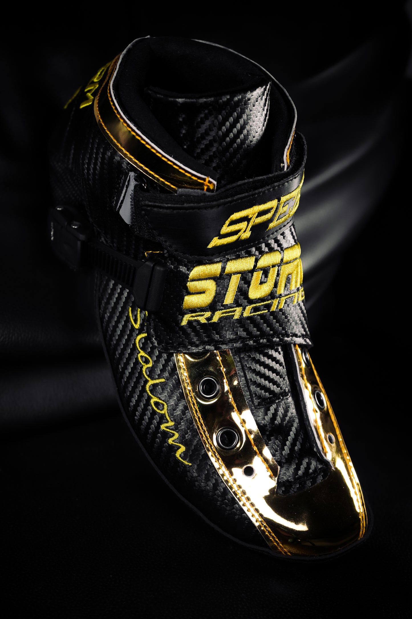 Storm T1 Speed Slalom Boot-Black Gold