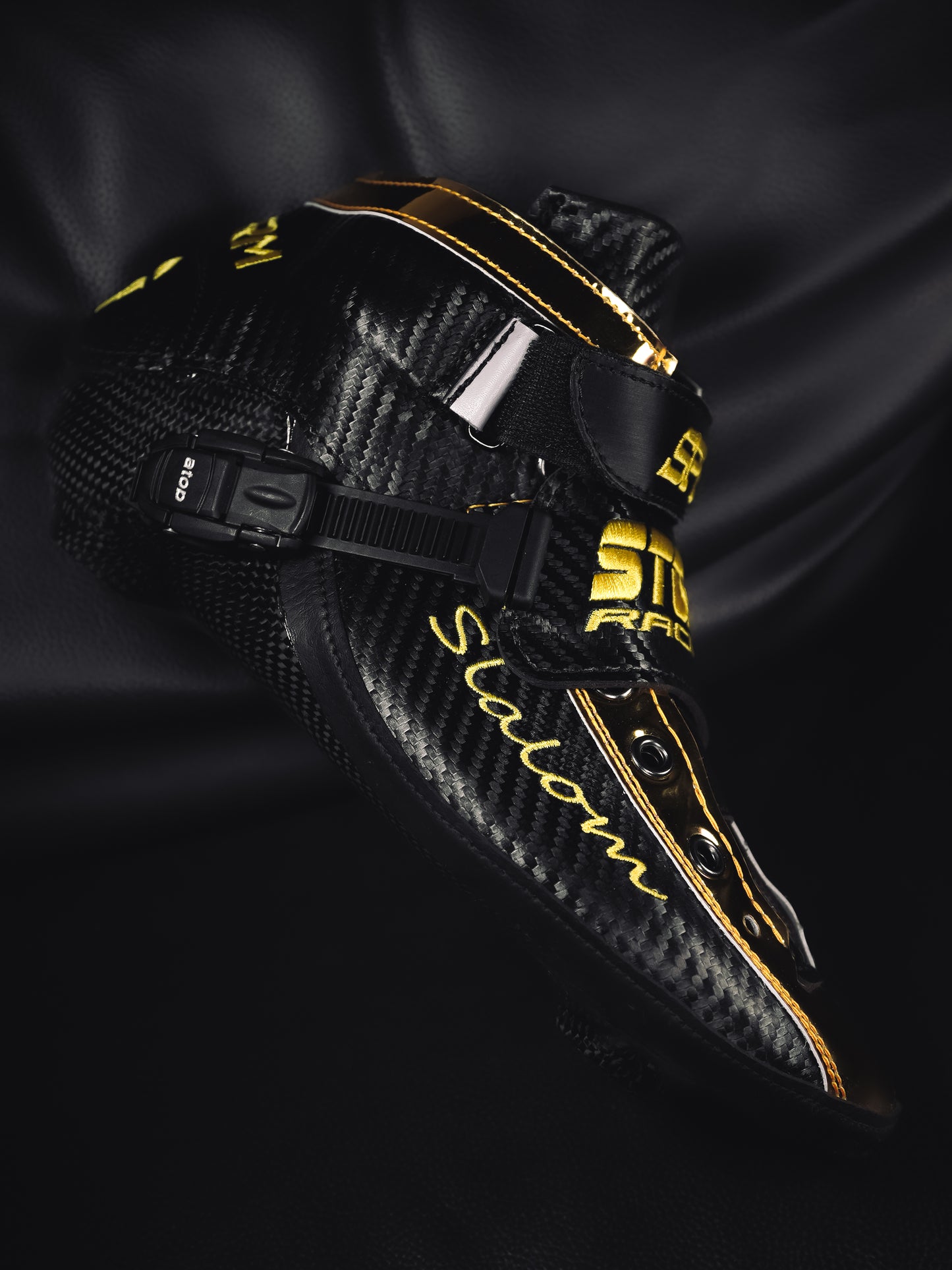 Storm T1 Speed Slalom Boot-Black Gold