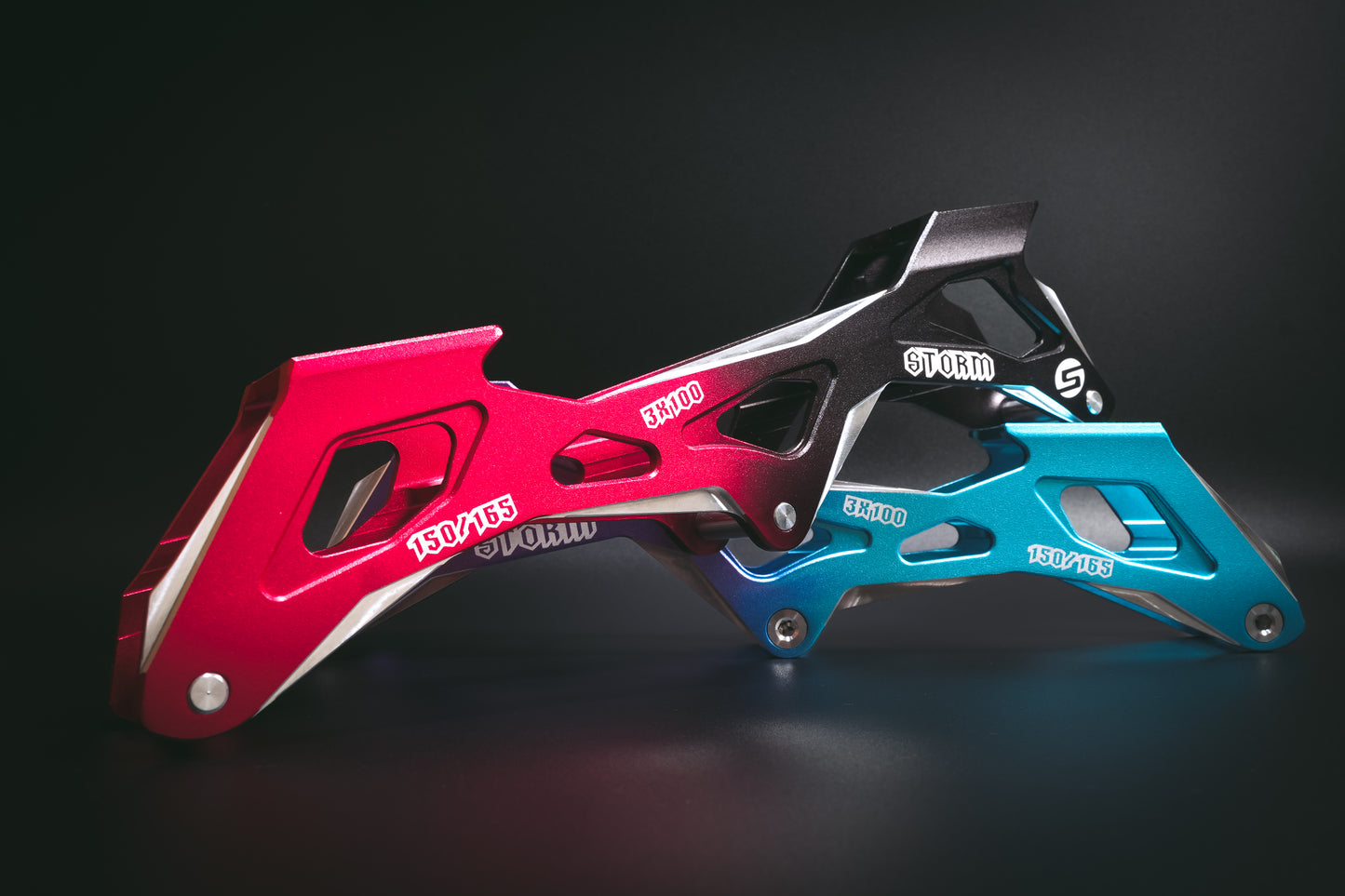 STORM Red Devil&Blue Feather Speed Slalom Frames