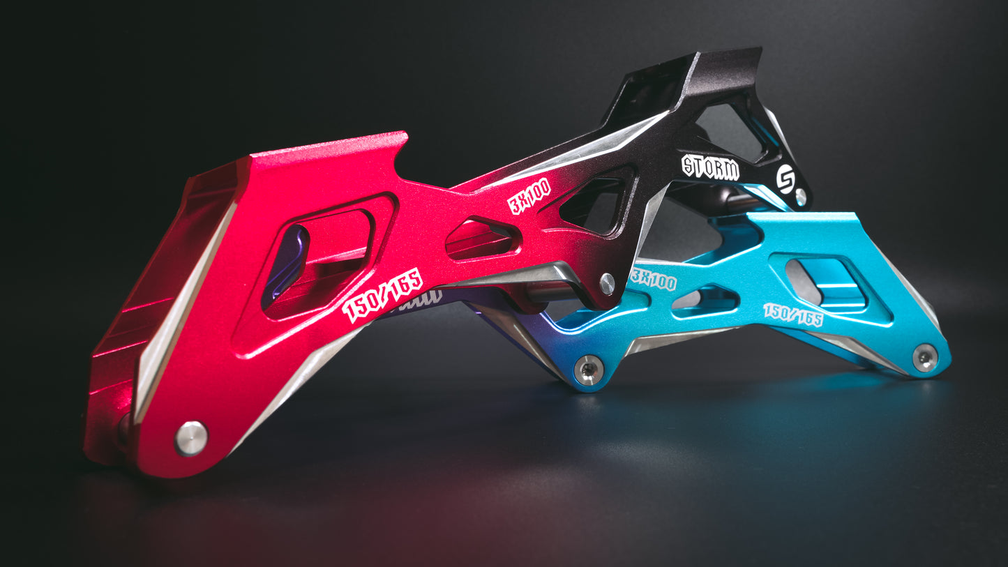 STORM Red Devil&Blue Feather Speed Slalom Frames