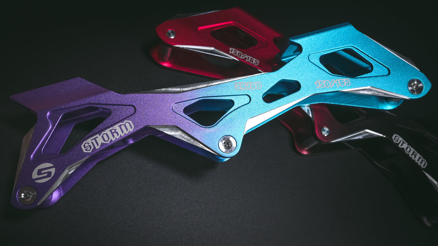 STORM Red Devil&Blue Feather Speed Slalom Frames