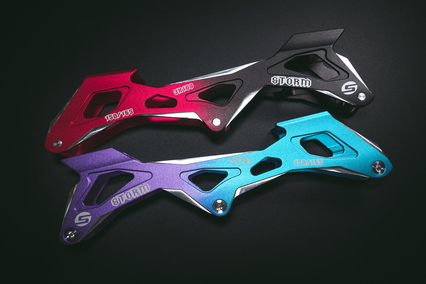 STORM Red Devil&Blue Feather Speed Slalom Frames