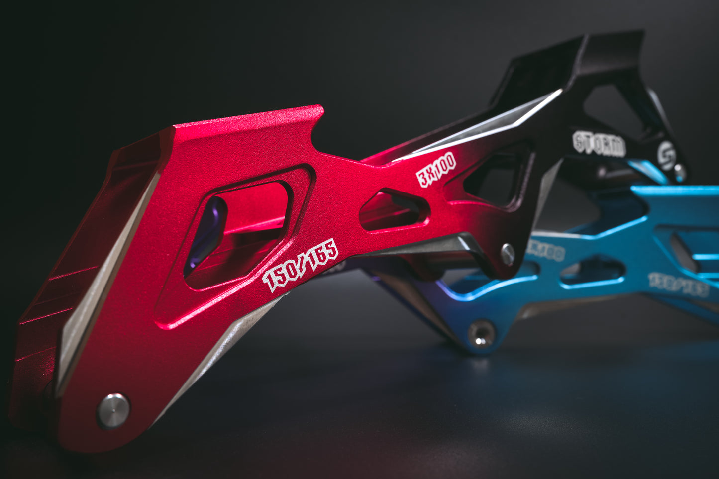 STORM Red Devil&Blue Feather Speed Slalom Frames