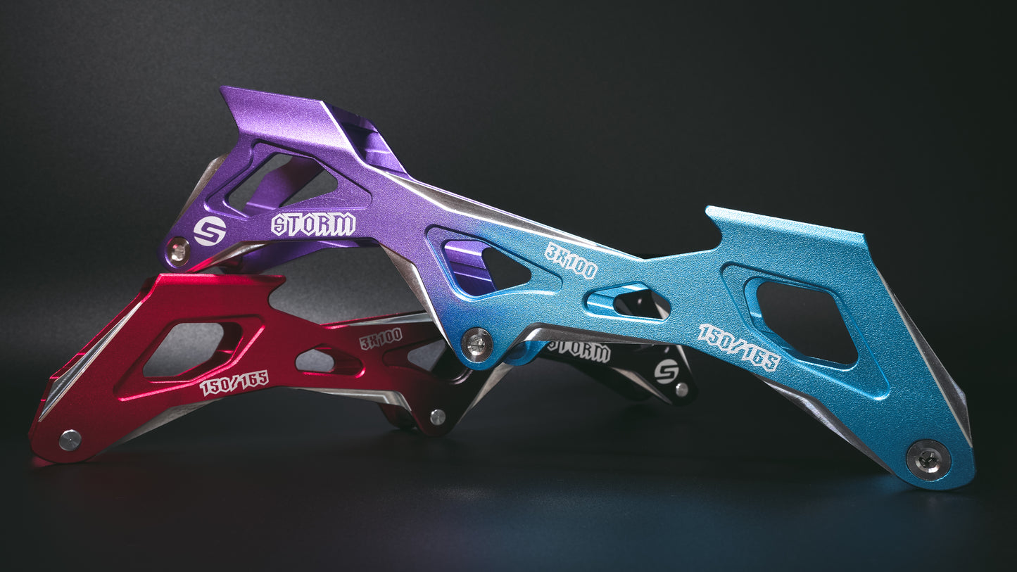 STORM Red Devil&Blue Feather Speed Slalom Frames