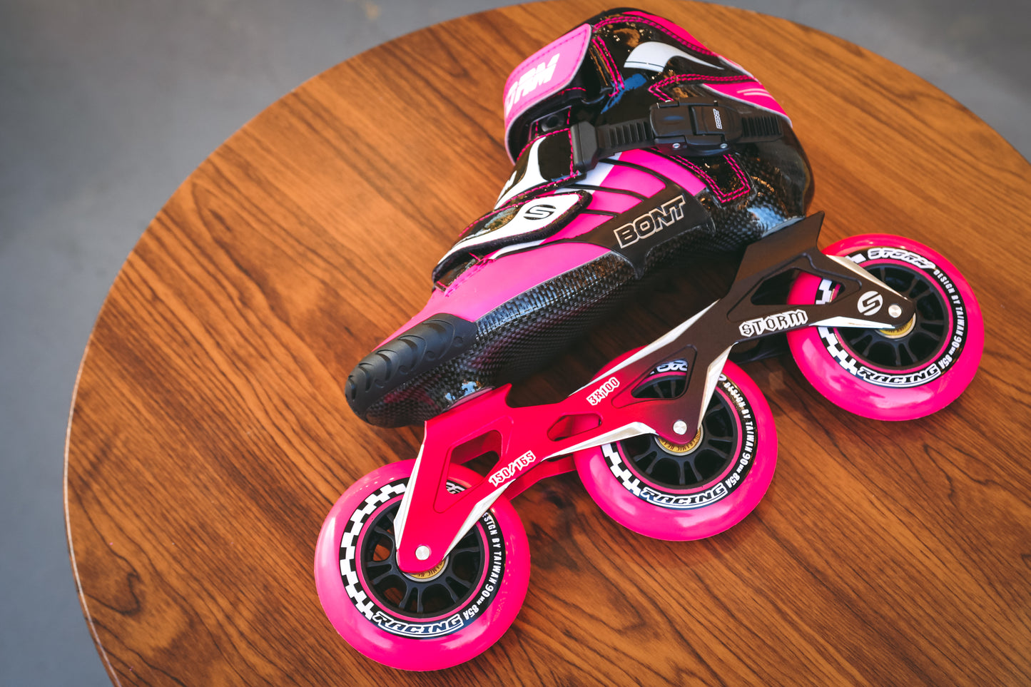Storm T3 Tina Speed Slalom Skates-Pink