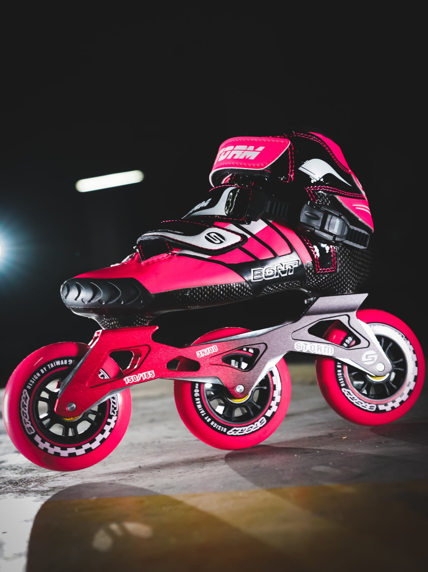Storm T3 Tina Speed Slalom Skates-Pink