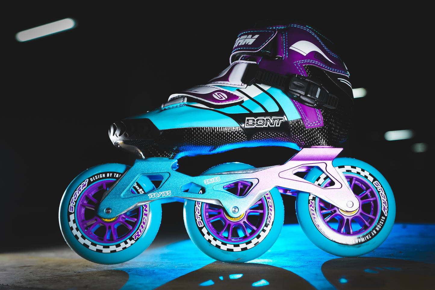 Storm T3 Tina Speed Slalom Skates-Blue