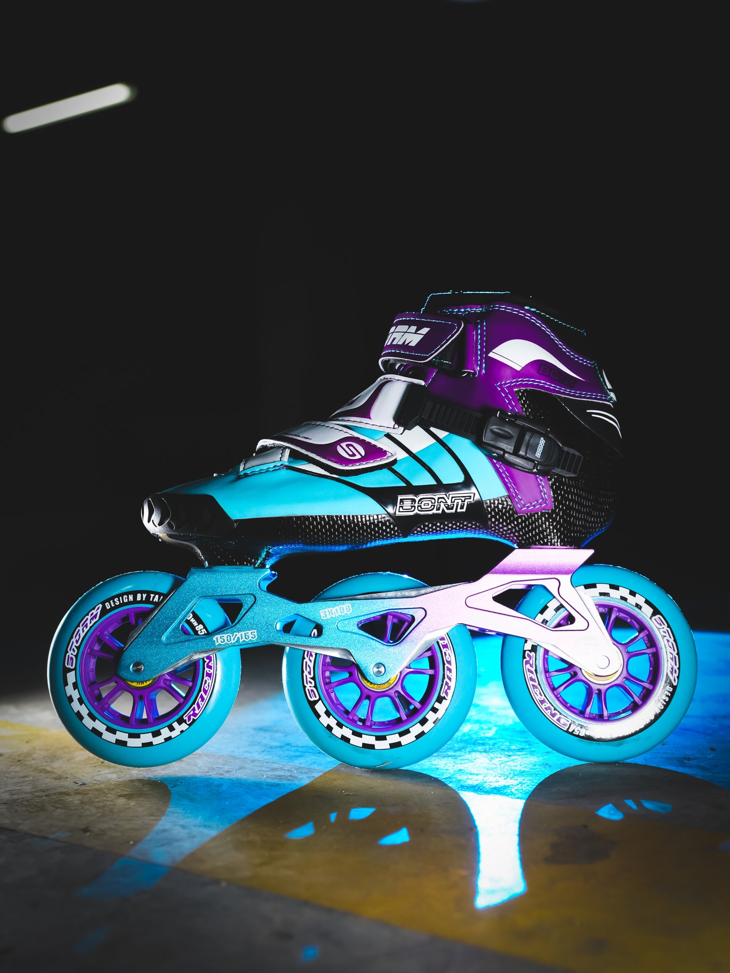 Storm T3 Tina Speed Slalom Skates-Blue