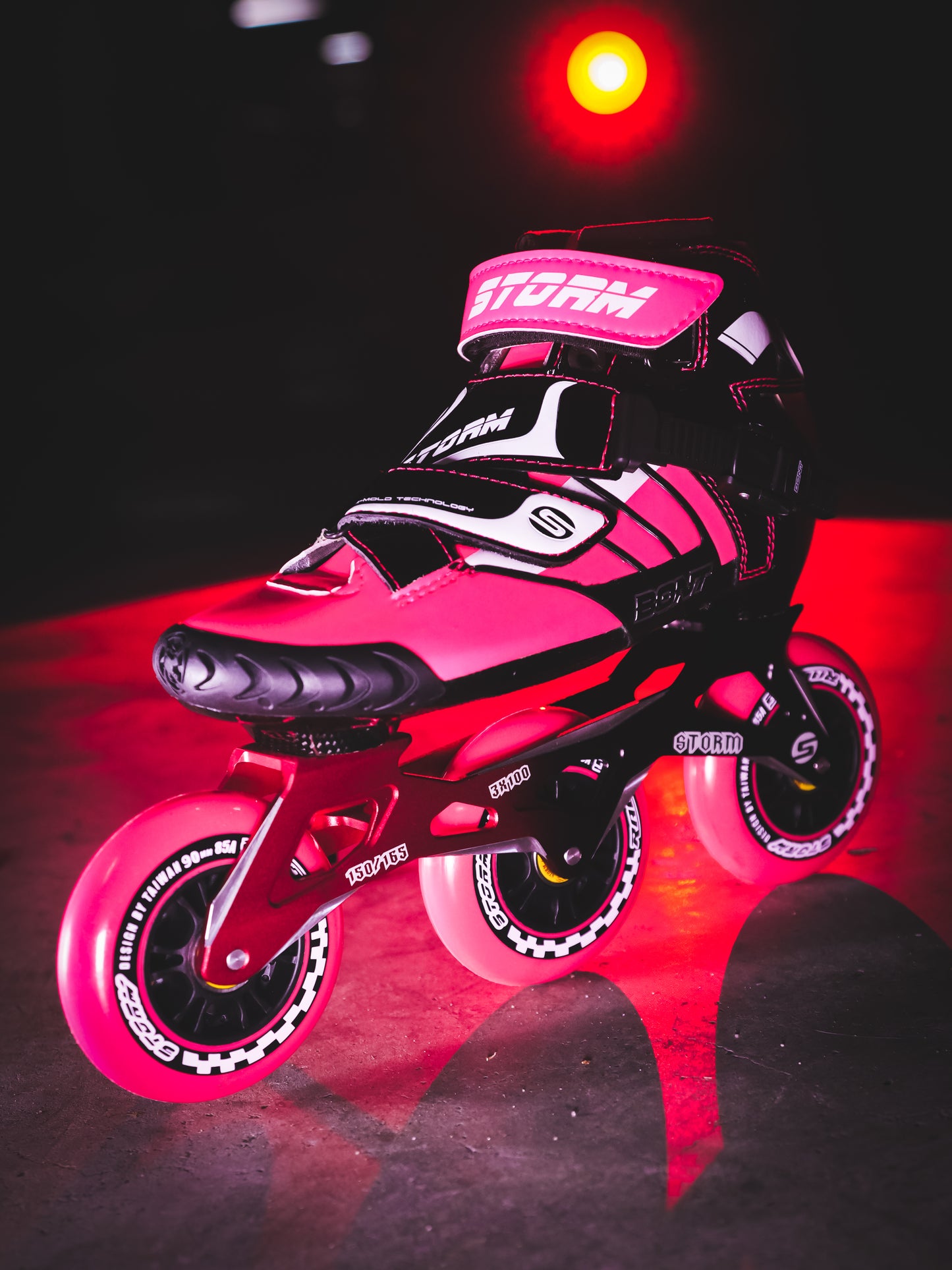 Storm T3 Tina Speed Slalom Skates-Pink