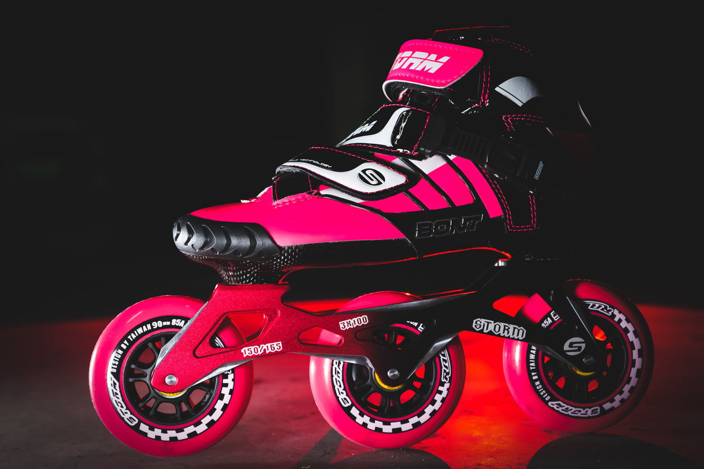 Storm T3 Tina Speed Slalom Skates-Pink
