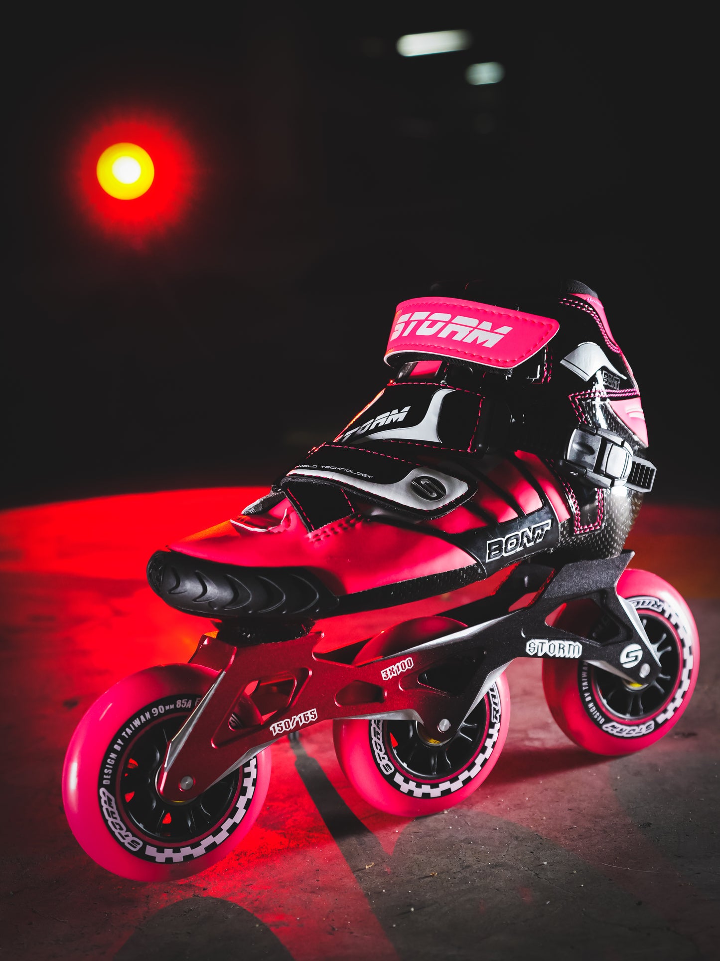 Storm T3 Tina Speed Slalom Skates-Pink