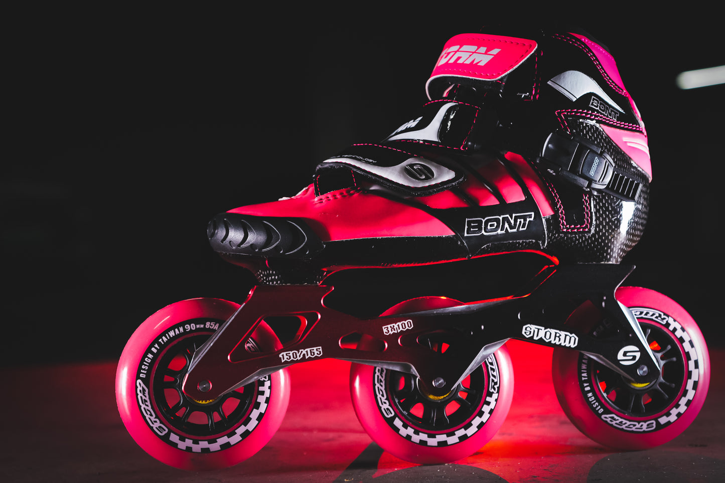 Storm T3 Tina Speed Slalom Skates-Pink