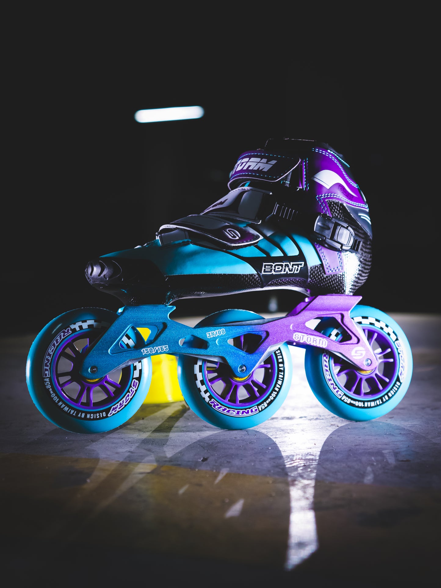 Storm T3 Tina Speed Slalom Skates-Blue