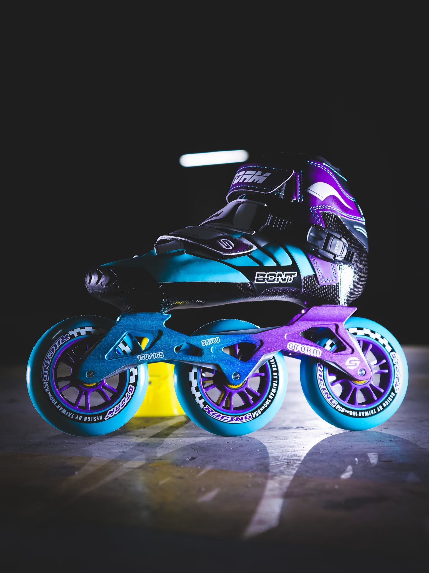 Storm T3 Tina Speed Slalom Skates-Blue