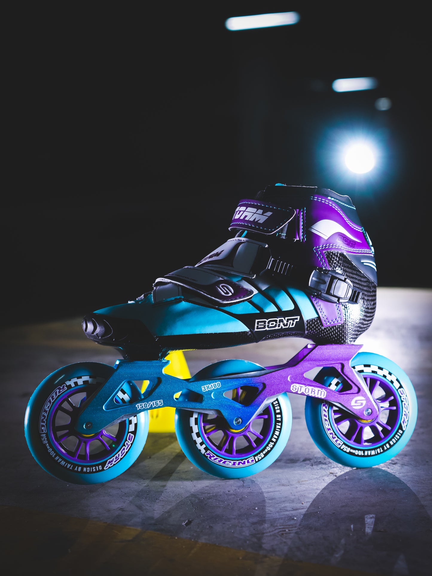 Storm T3 Tina Speed Slalom Skates-Blue