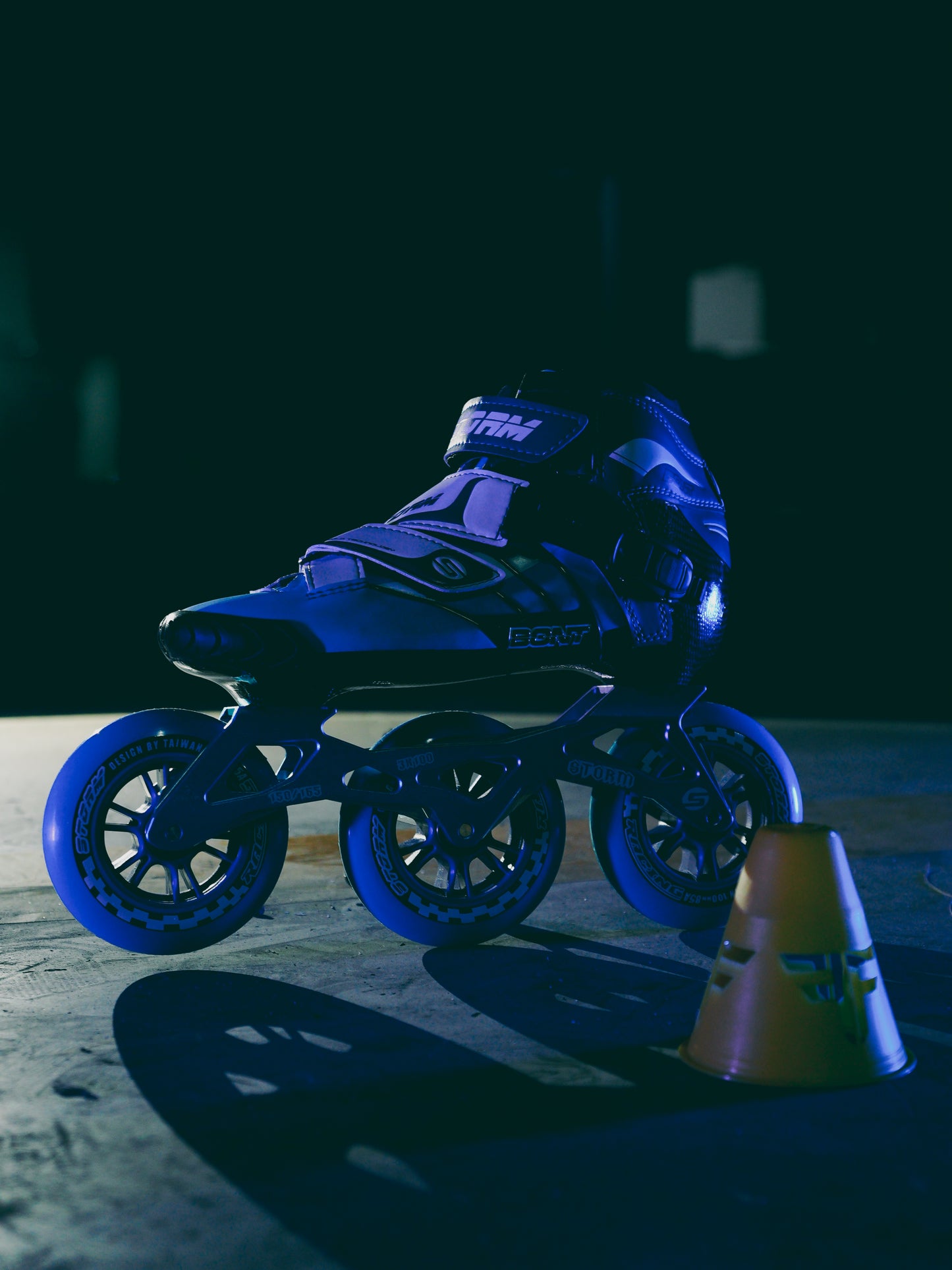 Storm T3 Tina Speed Slalom Skates-Blue