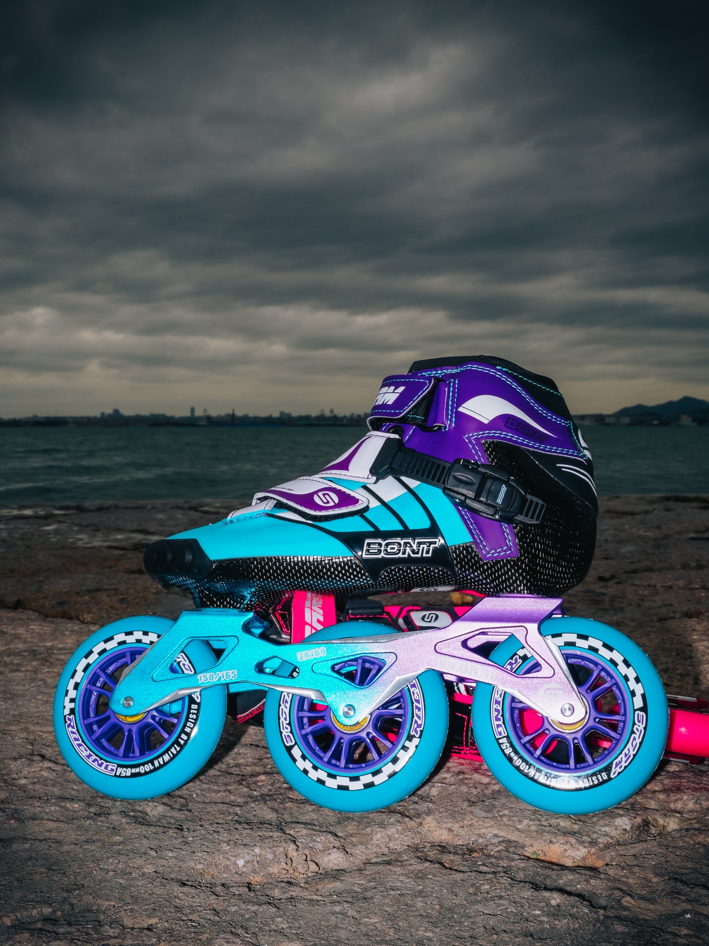 Storm T3 Tina Speed Slalom Skates-Blue