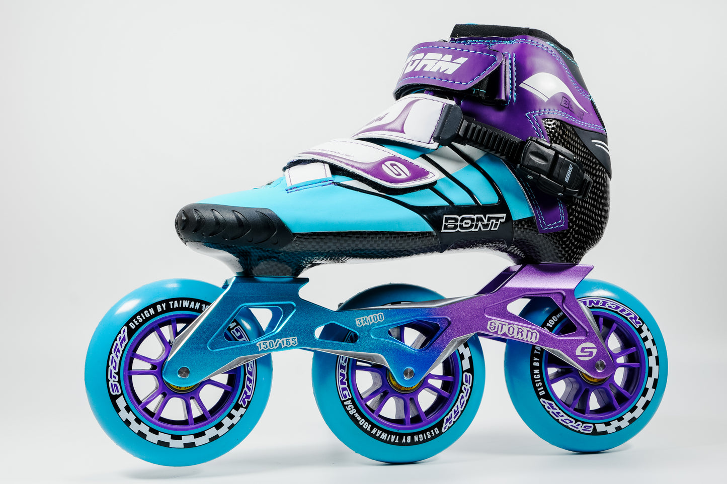 Storm T3 Tina Speed Slalom Skates-Blue