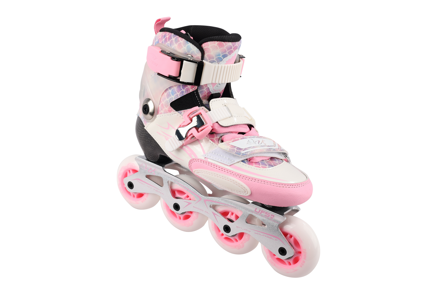 ACTION Koi Carbon Inline Skates-Pink