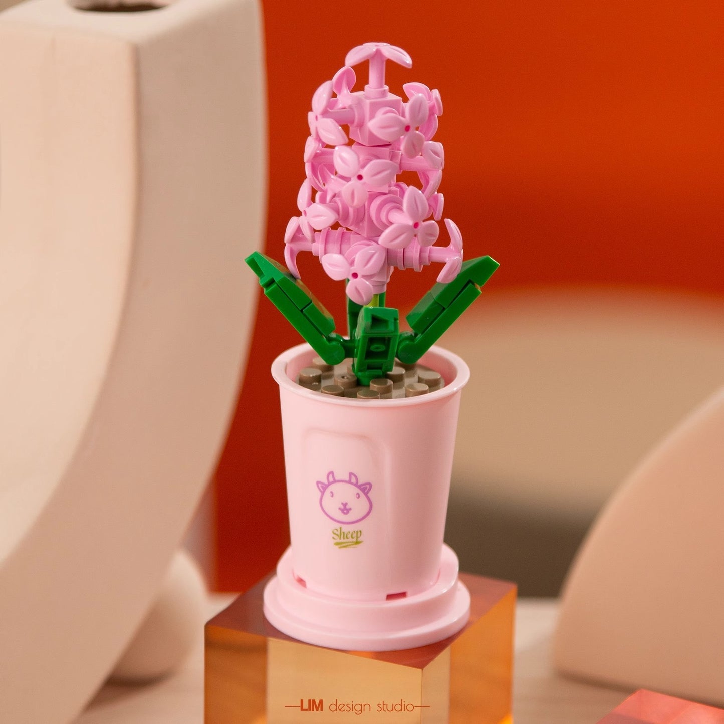 (not for sale)Building Blocks- Flower
