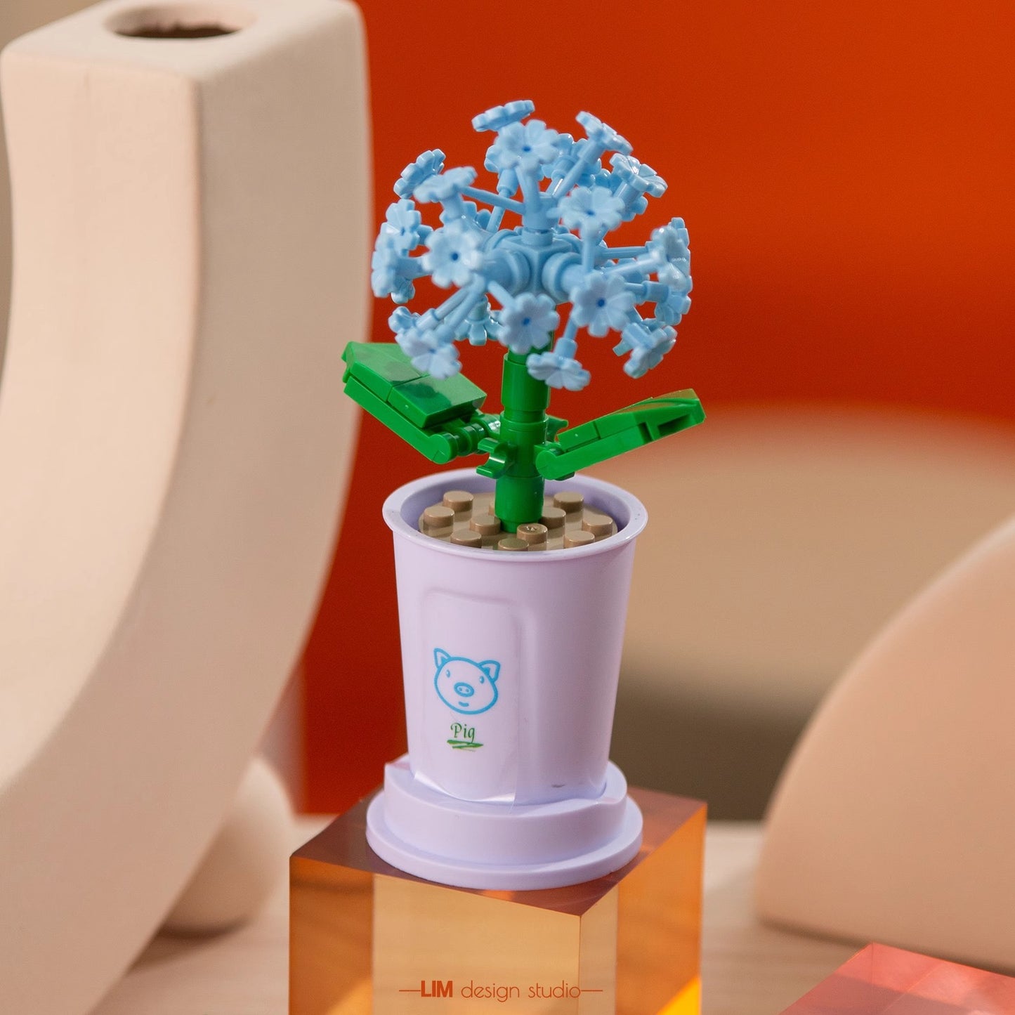 (not for sale)Building Blocks- Flower