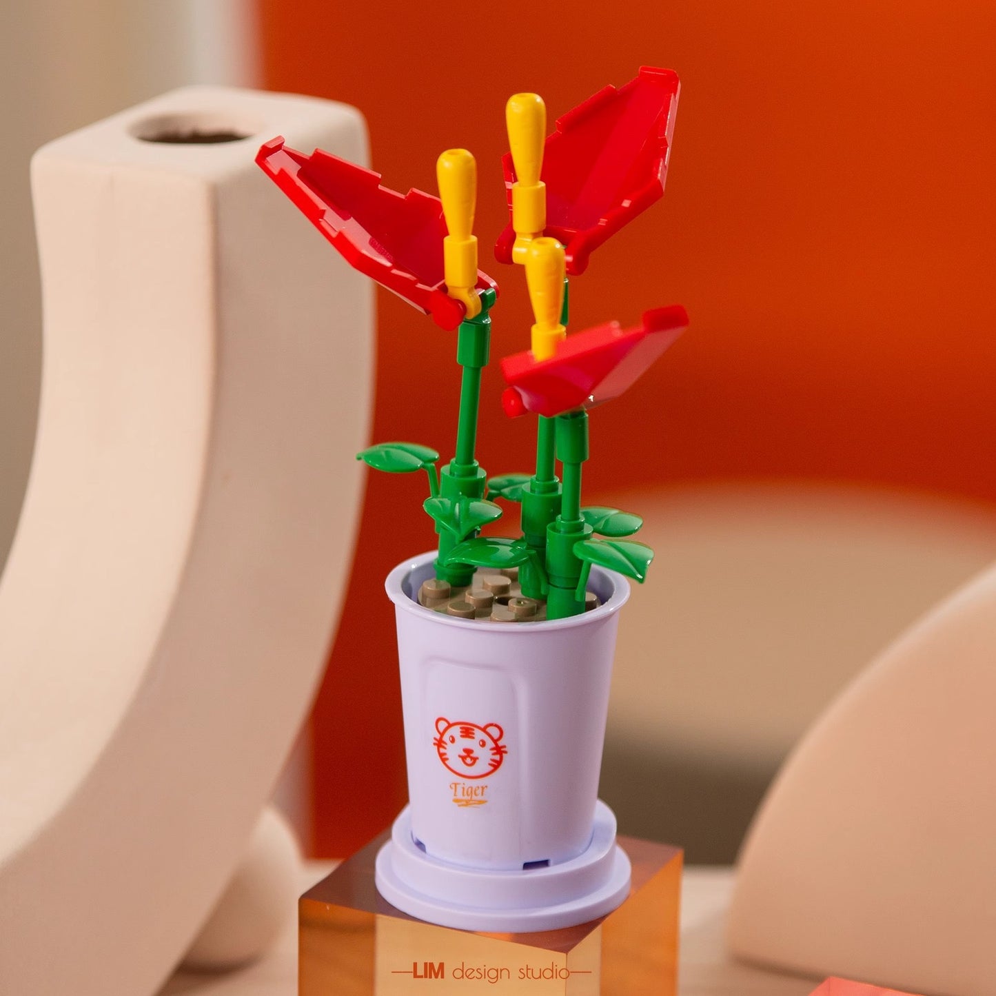 (not for sale)Building Blocks- Flower