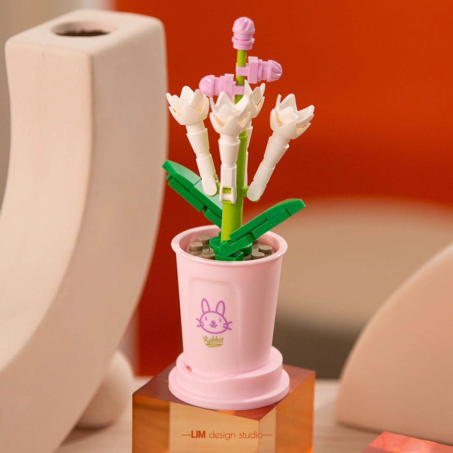 (not for sale)Building Blocks- Flower