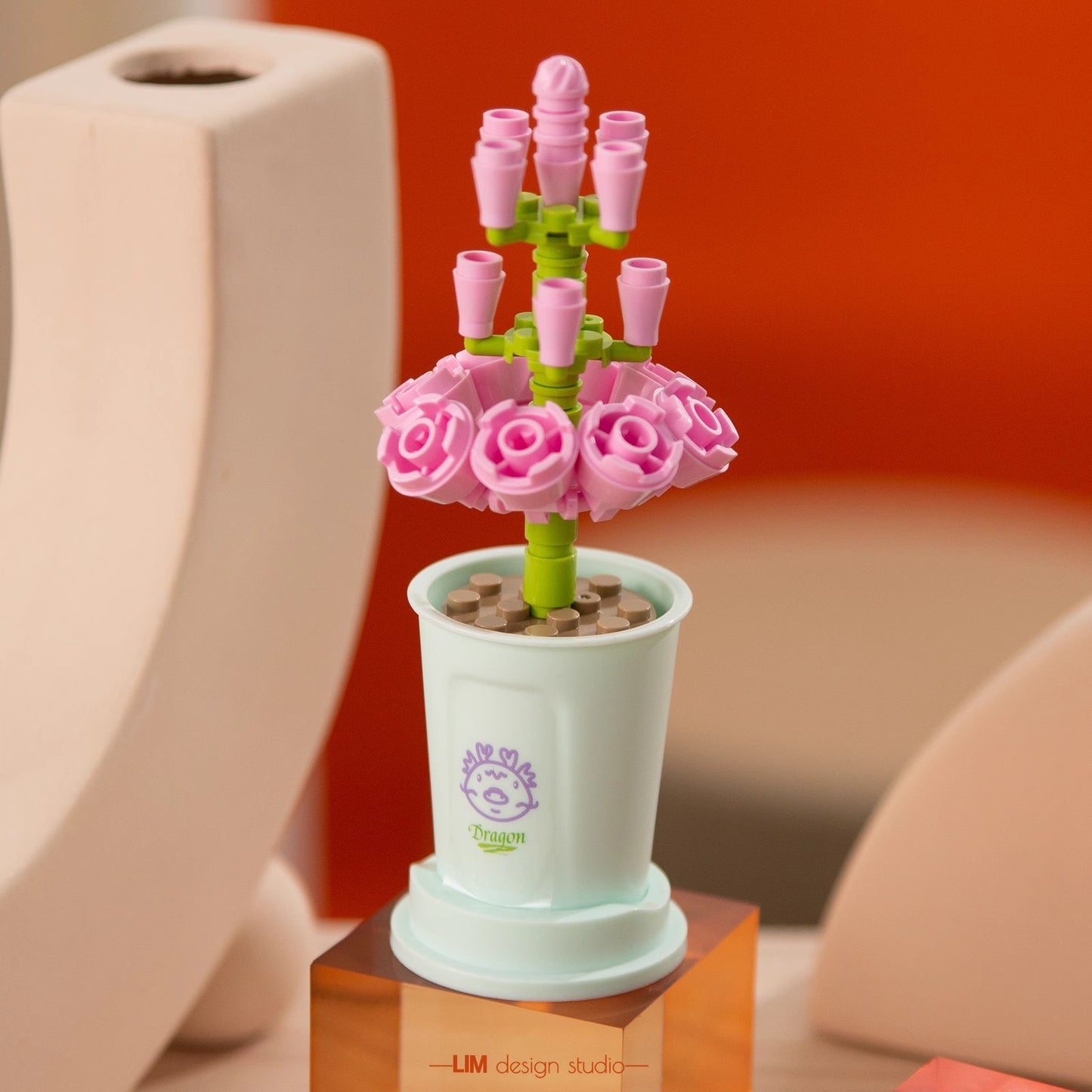 (not for sale)Building Blocks- Flower