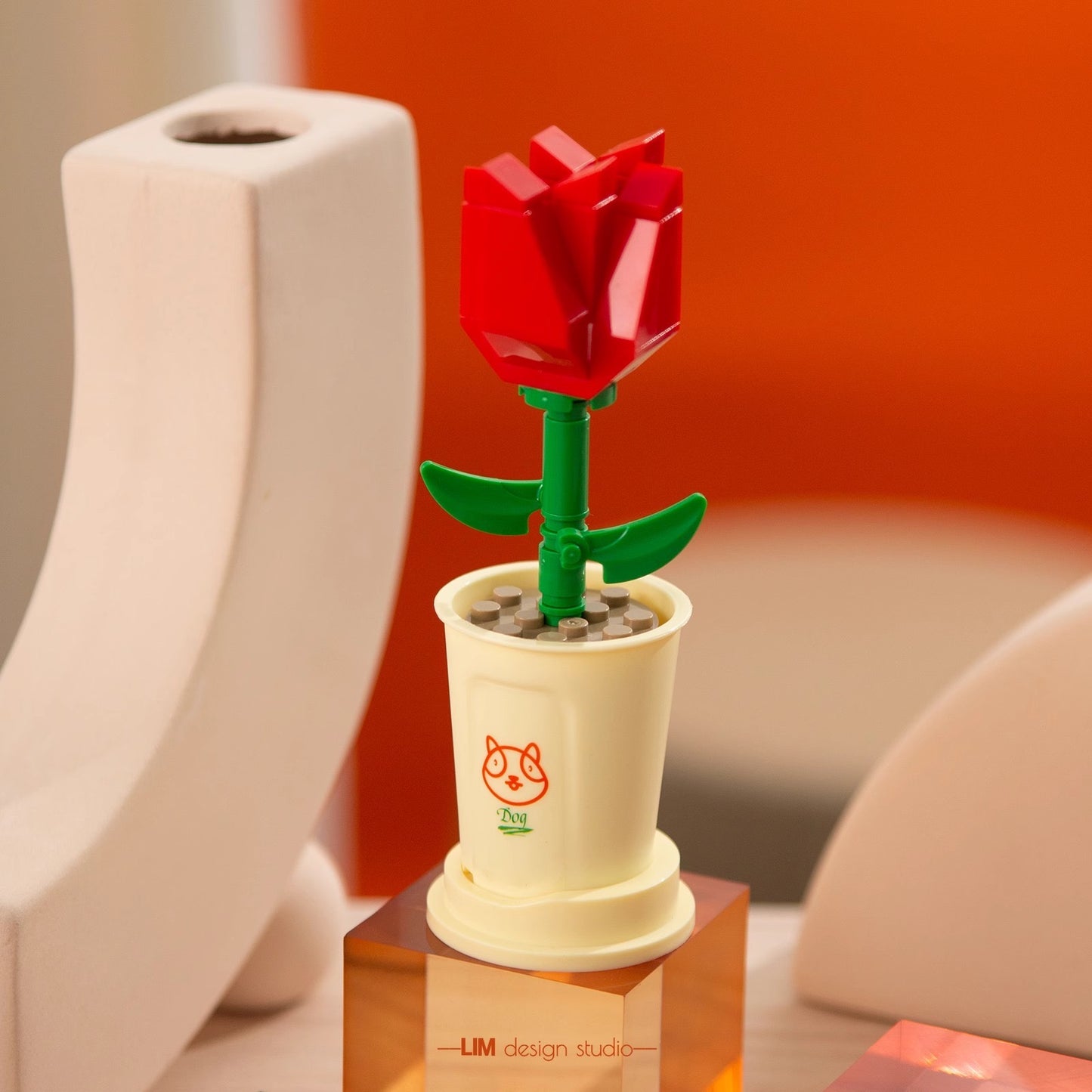(not for sale)Building Blocks- Flower