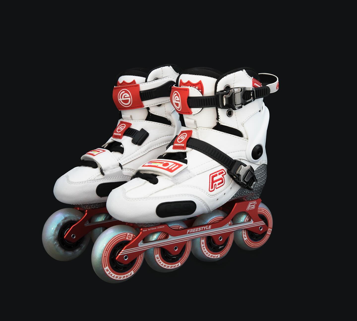 FREESTYLE CSS Carbon Inline Skates-White