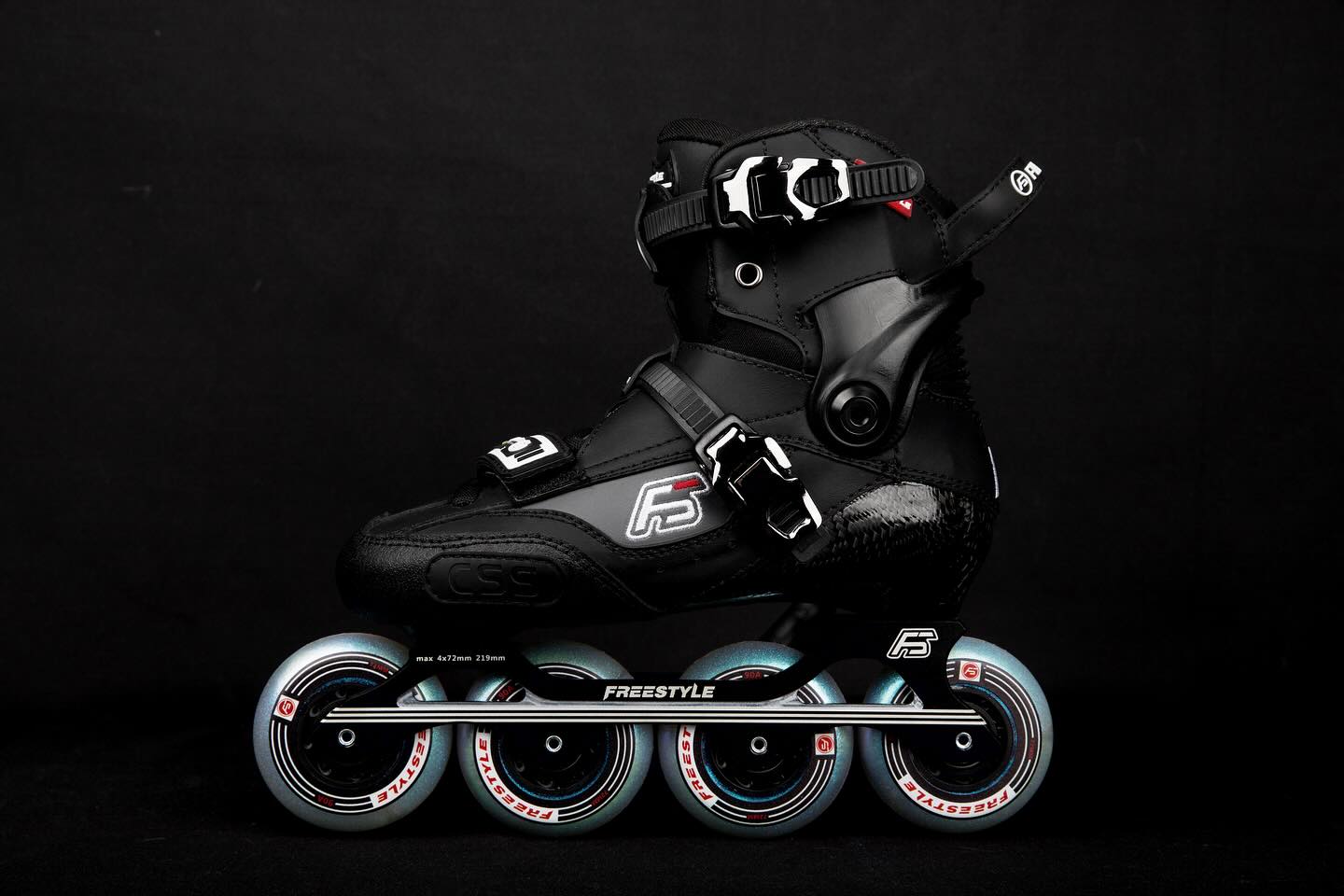 FREESTYLE CSS Carbon Inline Skates-Black
