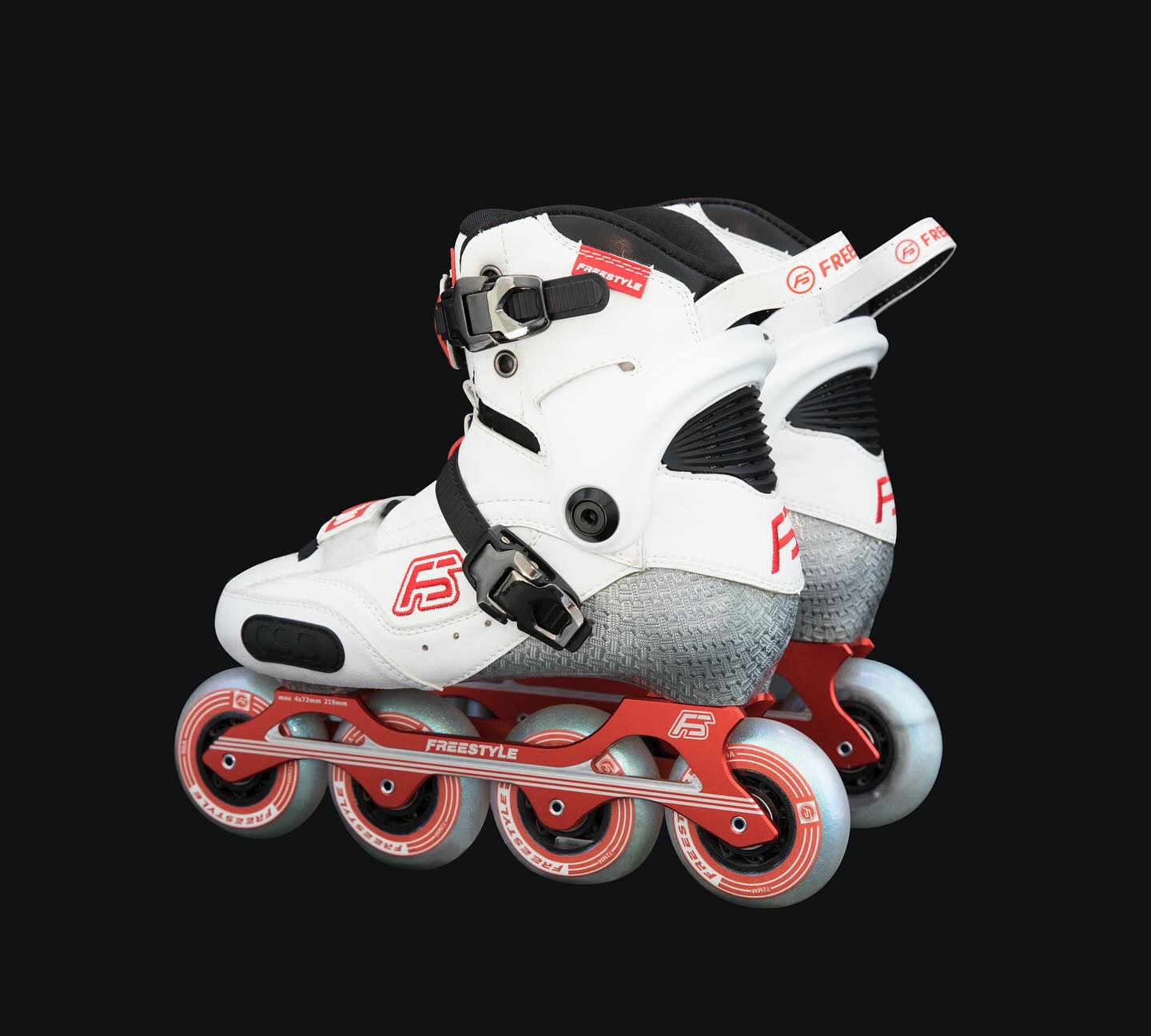 FREESTYLE CSS Carbon Inline Skates-White