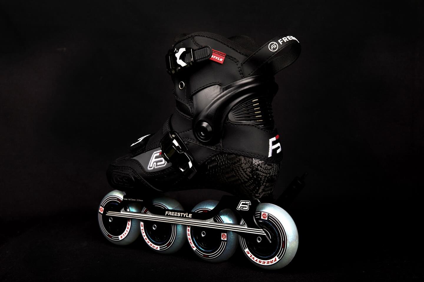 FREESTYLE CSS Carbon Inline Skates-Black