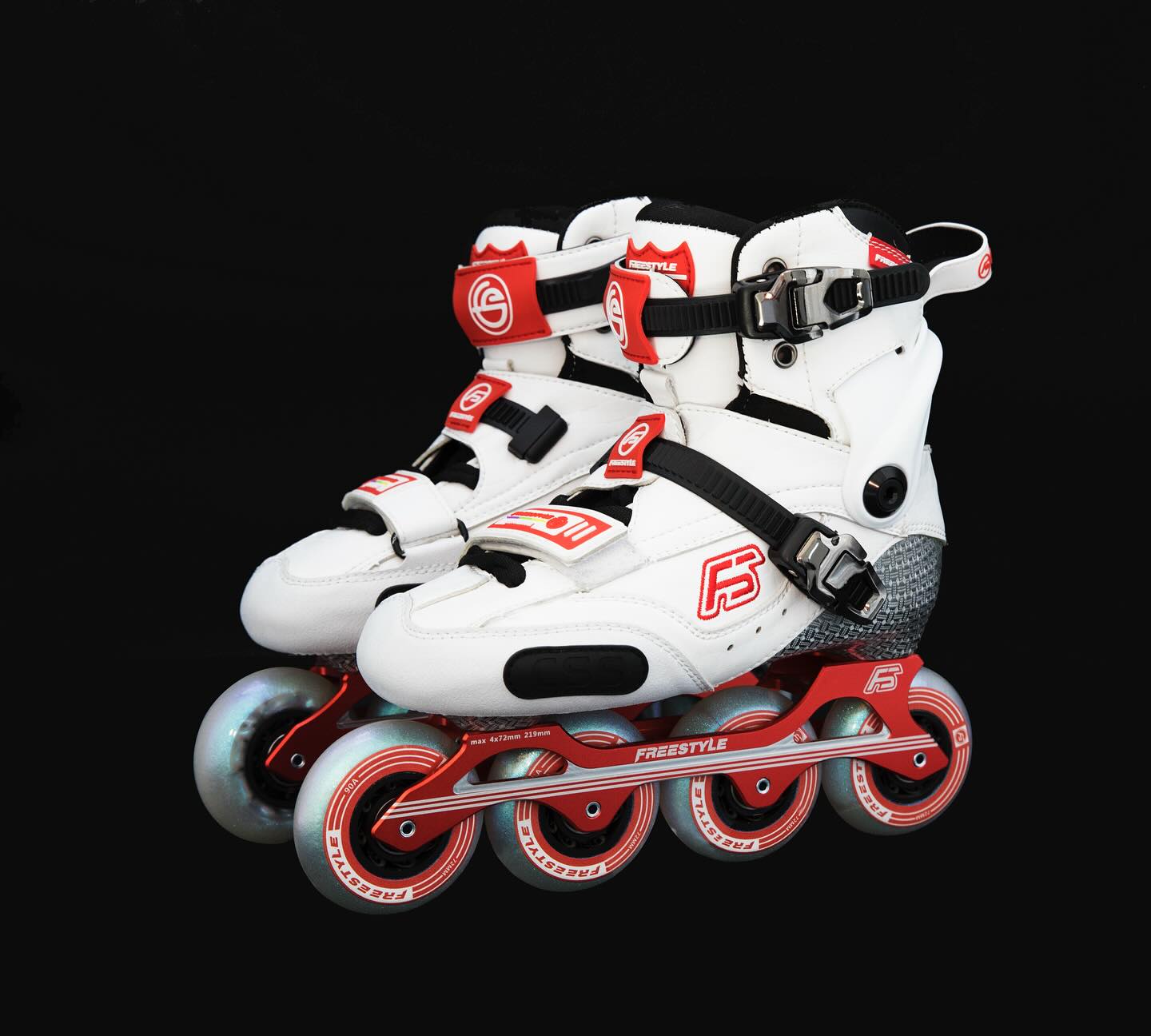 FREESTYLE CSS Carbon Inline Skates-White