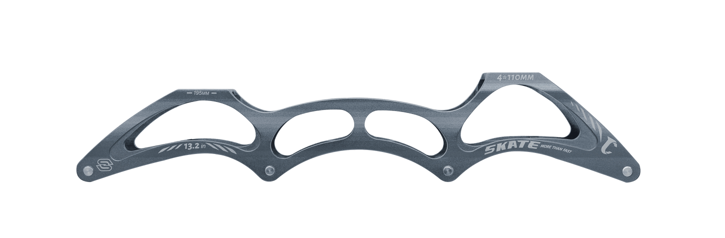 SKATING START C-Pro Inline Speed Skate Frames-Grey