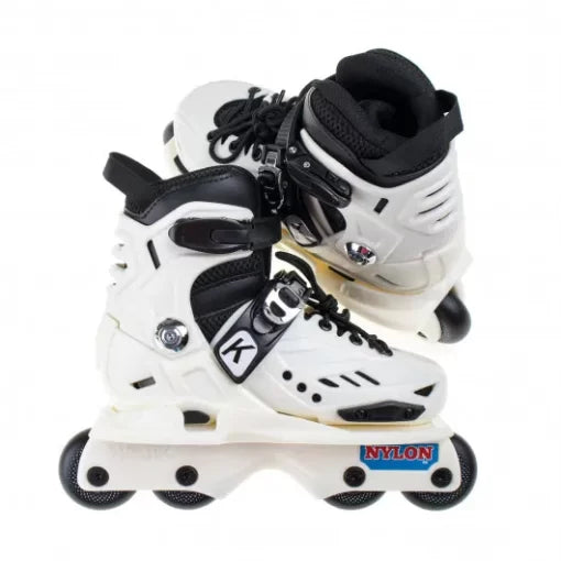 KALTIK Ninja Aggressive Inline Skates-White