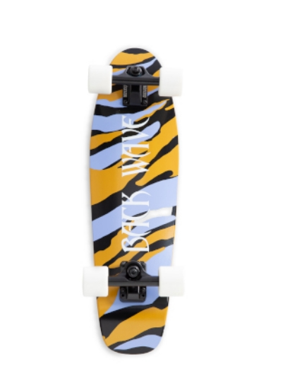 Surf Skateboard-Black 26 Inches