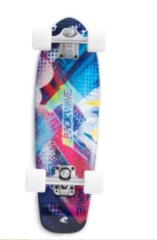 Surf Skateboard-Blue 24 Inches