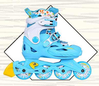ACTION V5 Inline Skates-Blue
