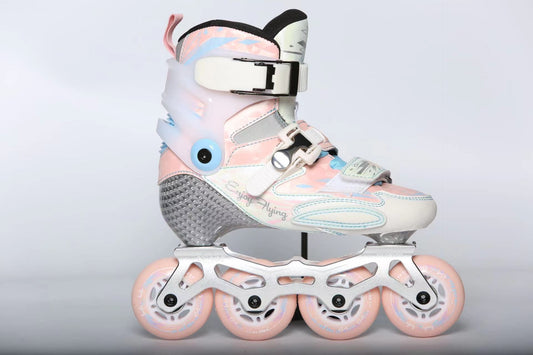 ACTION Colour Carbon Inline Skates-Pink