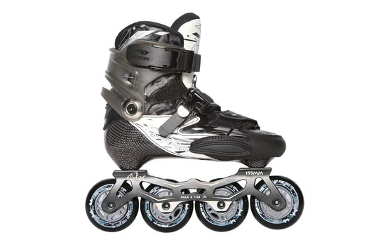 ACTION Colour Carbon Inline Skates-Black