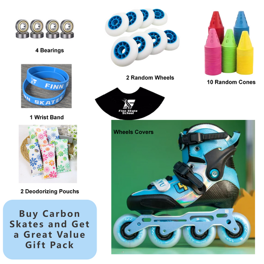 FELLOW L4 Carbon Inline Skates-Blue