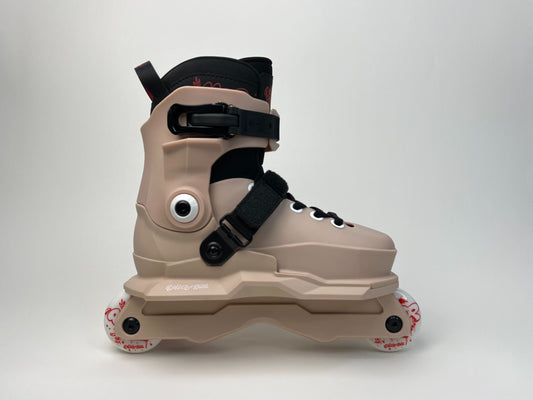 ROLLERKIDZ RK A1 Aggressive Inline Skates-Khaki