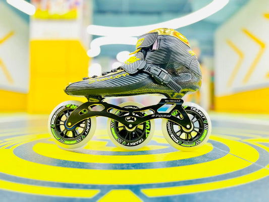 Storm T1 Speed Slalom Skates-Black Gold